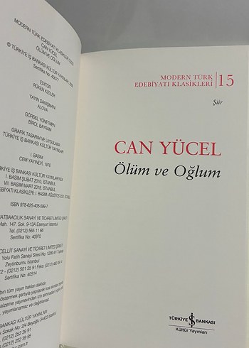 Can Yücel (Ciltli) Ölüm ve Oğlum - Görsel 5