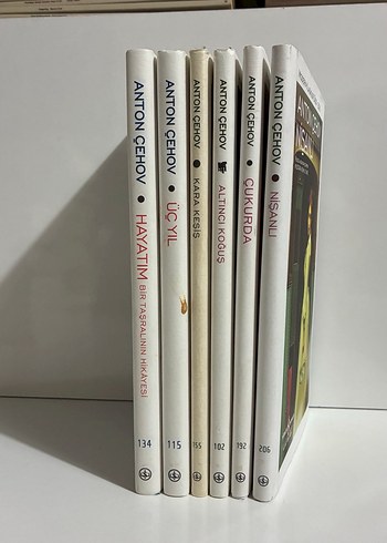 Anton Çehov - Ciltli, Şömizli 6 Kitap - Görsel 2