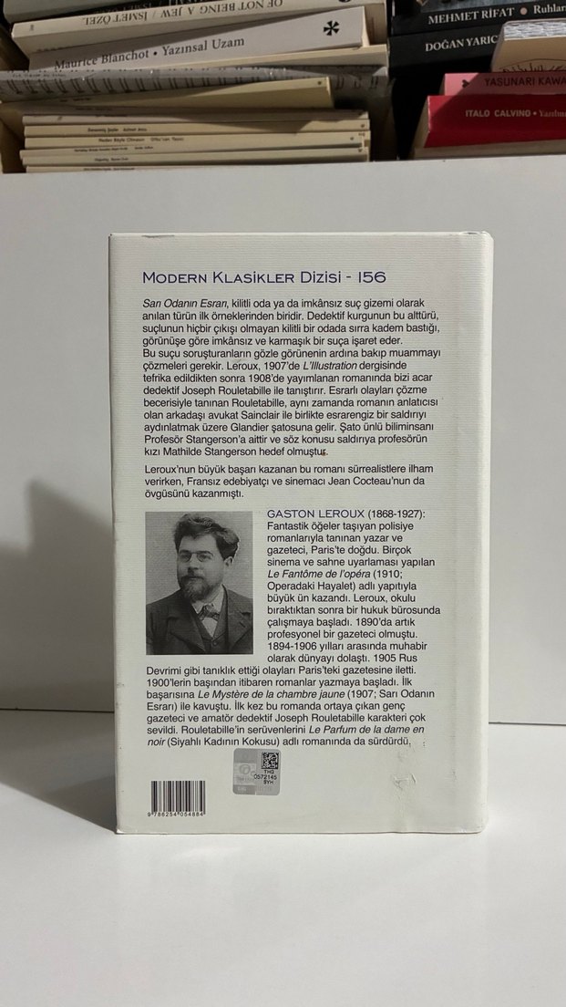 Gaston Leroux - Sarı Odanın Esrarı - Görsel 3