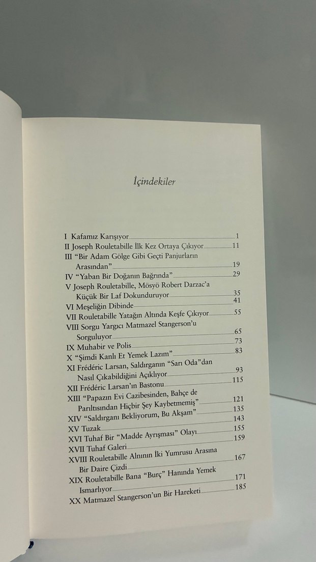 Gaston Leroux - Sarı Odanın Esrarı - Görsel 5