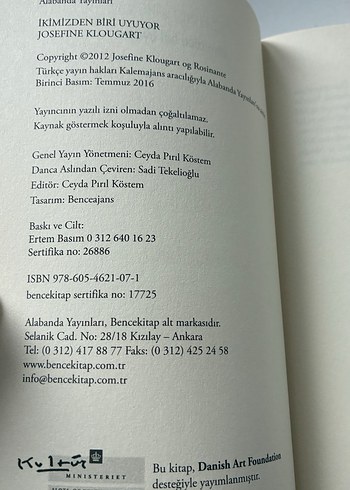 İkimizden Biri Uyuyor - Josefine Klougart - Görsel 4
