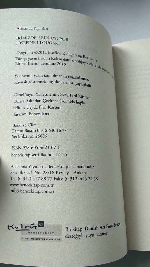 İkimizden Biri Uyuyor - Josefine Klougart - Görsel 4