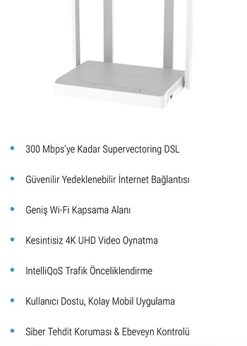 Keenetic Hopper AX1800 Mesh Wi-Fi 6 Gigabit 3.0 VPN Fiber Router - Görsel 4