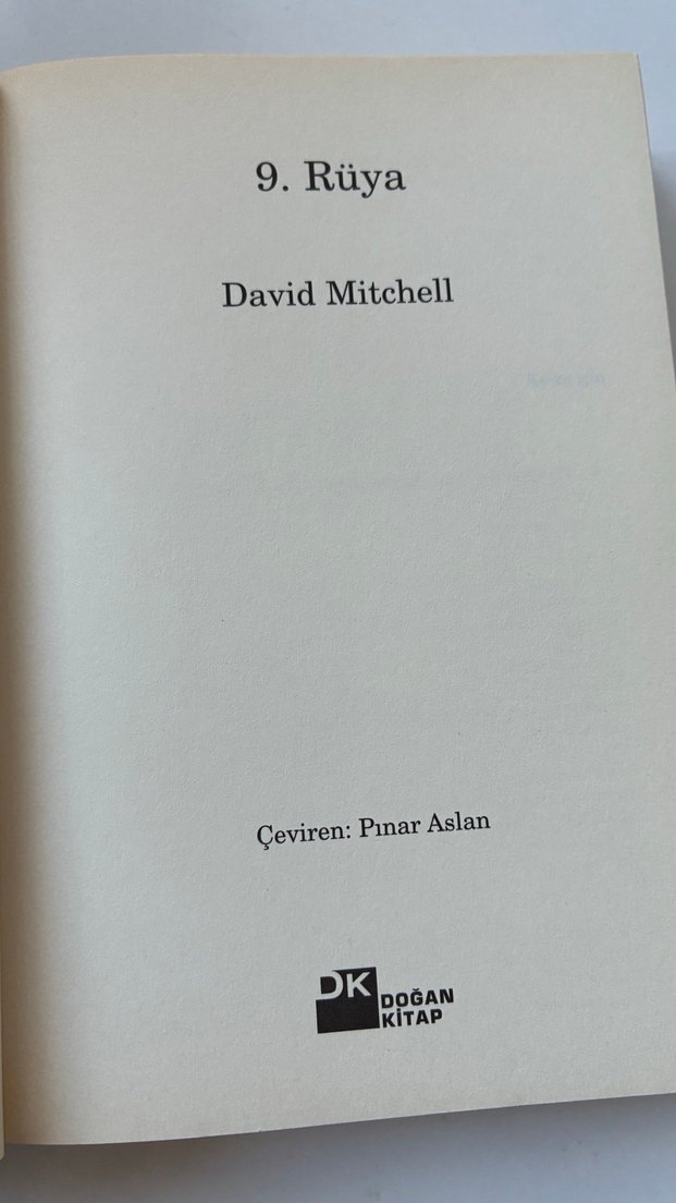 9. Rüya - David Mitchell - Görsel 4
