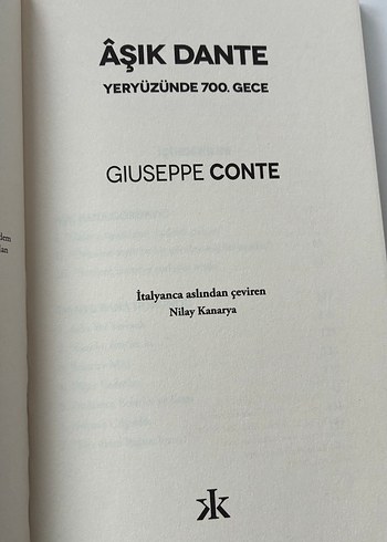 Giuseppe Conte - Aşık Dante - Yeryüzündeki 700. Gece - Görsel 5