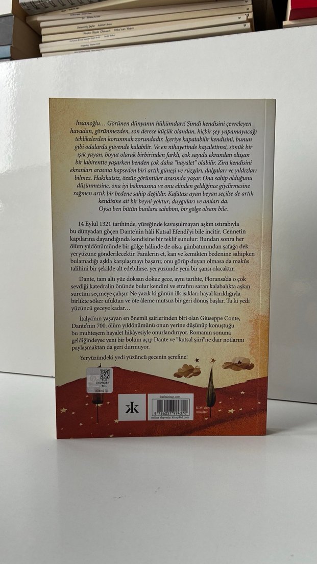 Giuseppe Conte - Aşık Dante - Yeryüzündeki 700. Gece - Görsel 3