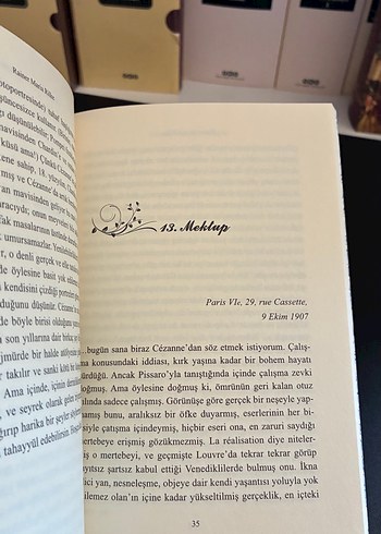 Rainer Maria Rilke - Cézanne Üzerine Mektuplar - Görsel 4
