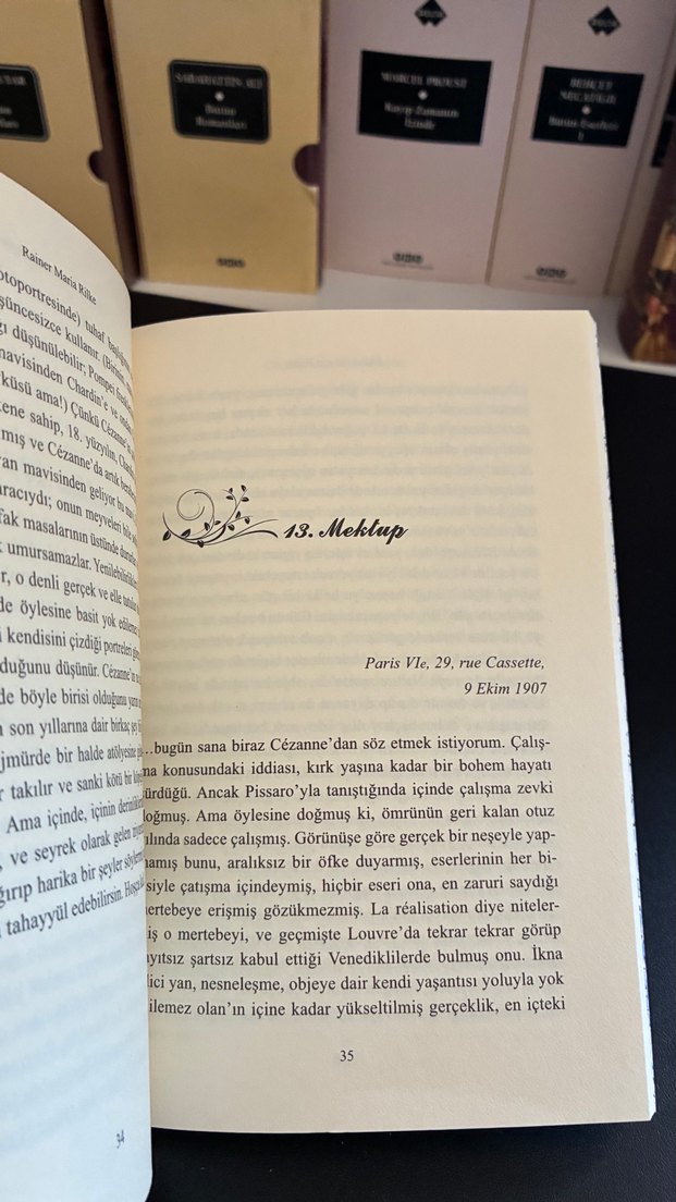 Rainer Maria Rilke - Cézanne Üzerine Mektuplar - Görsel 4