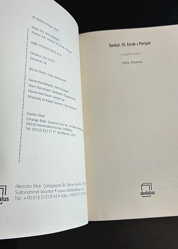 Evrak-ı Perişan - Atila Ataman - Görsel 3