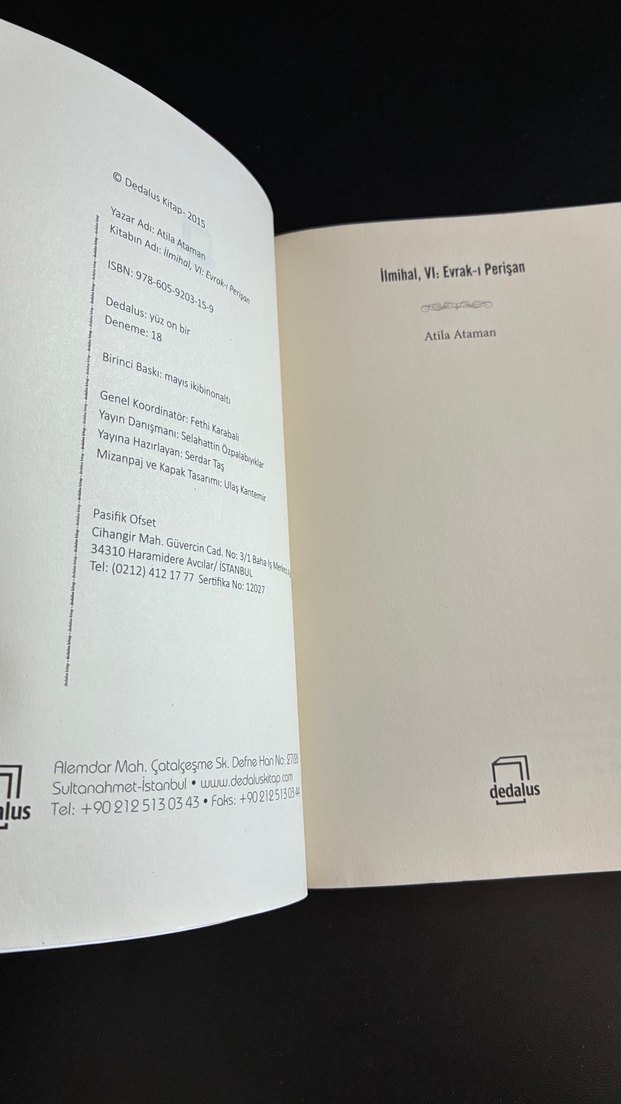 Evrak-ı Perişan - Atila Ataman - Görsel 3