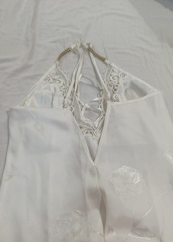 Gecelik ve sabahlık takımı - Görsel 4