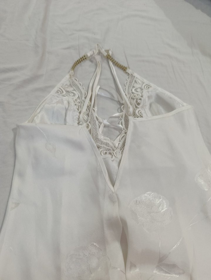 Gecelik ve sabahlık takımı - Görsel 4