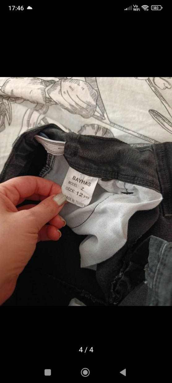 Erkek Çocuk Kot Pantolon - Görsel 3