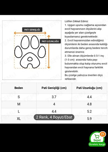 Evcil hayvan Ayakkabısı - Görsel 5