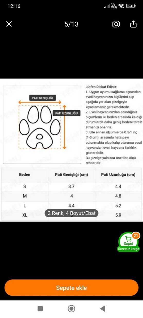Evcil hayvan Ayakkabısı - Görsel 5