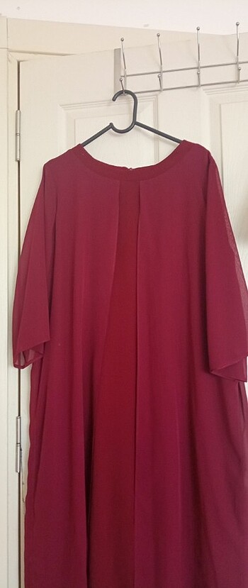Bordo elbise