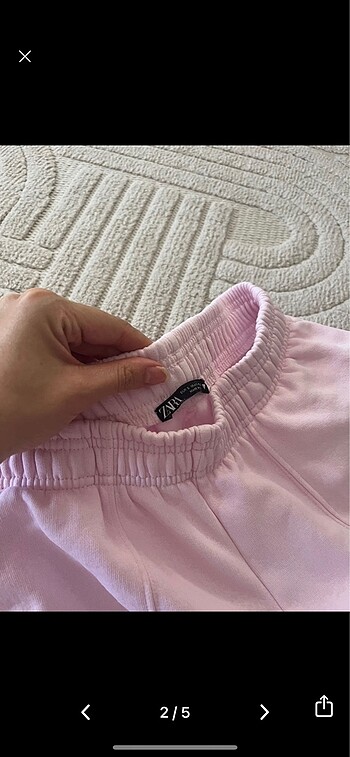 Zara Zara eşofman altı pembe
