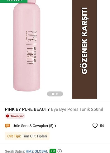 Bye bye pores tonik 