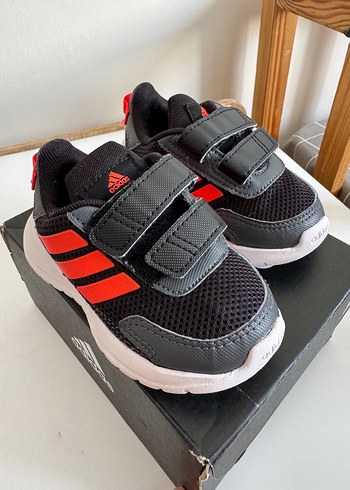 21 Beden Erkek Çocuk Bebek Siyah Adidas Tensaur Run Spor Ayakkabı