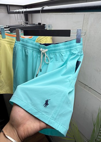 Ralph lauren mavi deniz şortu - Görsel 2