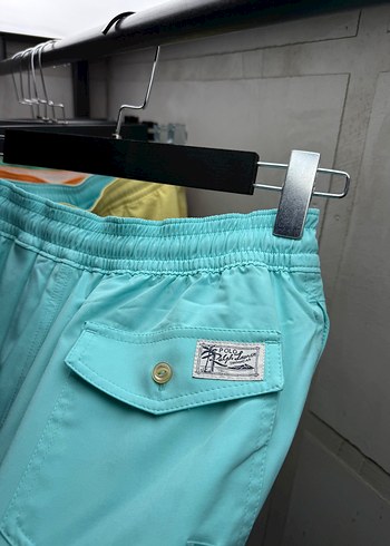 Ralph lauren mavi deniz şortu - Görsel 5