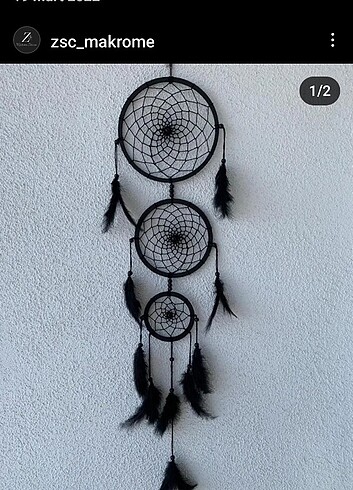 DÜŞ KAPANI MAKROME DUVAR SÜSÜ