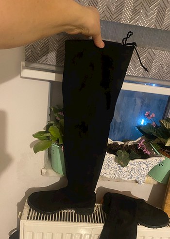 Siyah Topuklu Dizüstü Bot - Görsel 3