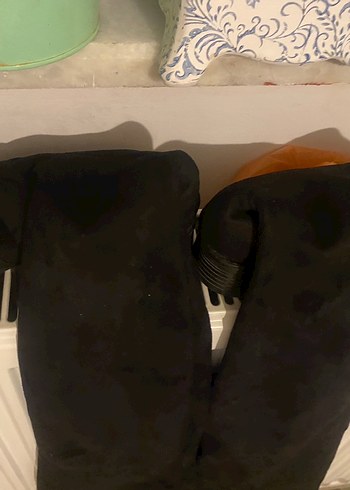 Siyah Topuklu Dizüstü Bot - Görsel 4