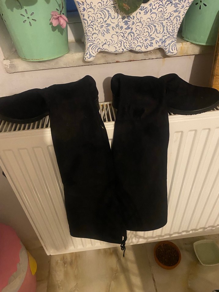 Siyah Topuklu Dizüstü Bot - Görsel 2