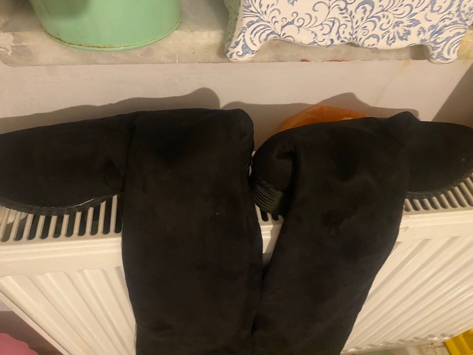 Siyah Topuklu Dizüstü Bot - Görsel 4