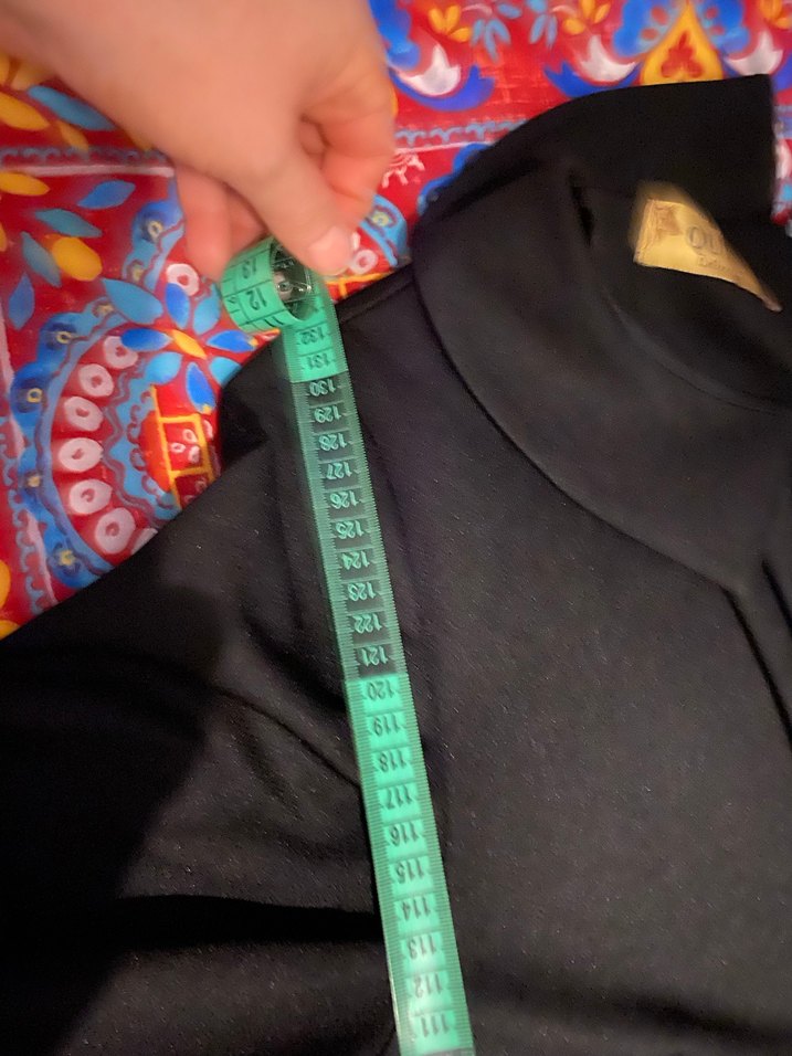 Nakışlı Siyah Uzun Kollu Kadın Elbise - Görsel 4