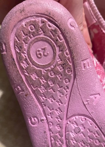 Kız Çocuk Pembe Sıcak Ev Terliği 29 no - Görsel 3