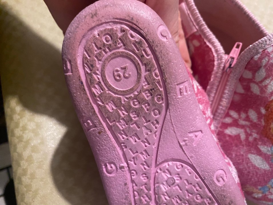 Kız Çocuk Pembe Sıcak Ev Terliği 29 no - Görsel 3