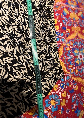 Desenli Bohem Uzun Etek - Görsel 5