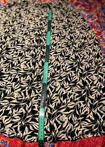 Desenli Bohem Uzun Etek - Görsel 4