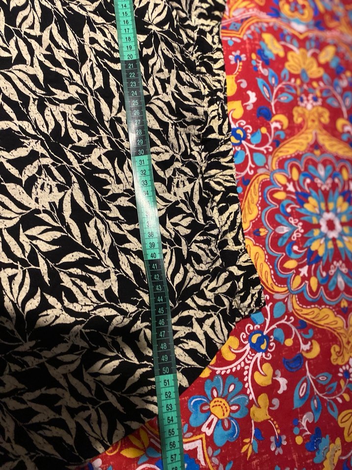 Desenli Bohem Uzun Etek - Görsel 5