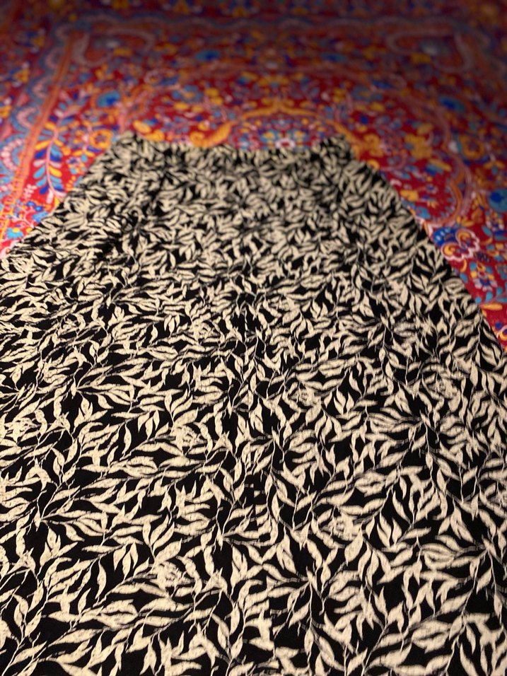 Desenli Bohem Uzun Etek - Görsel 2