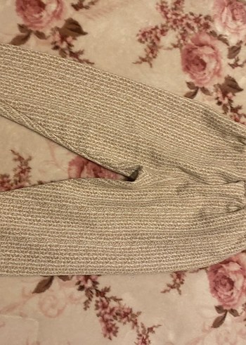 Bej Örgü çocuk Rahat Pantolon 2 3 yaşa uygundur - Görsel 7