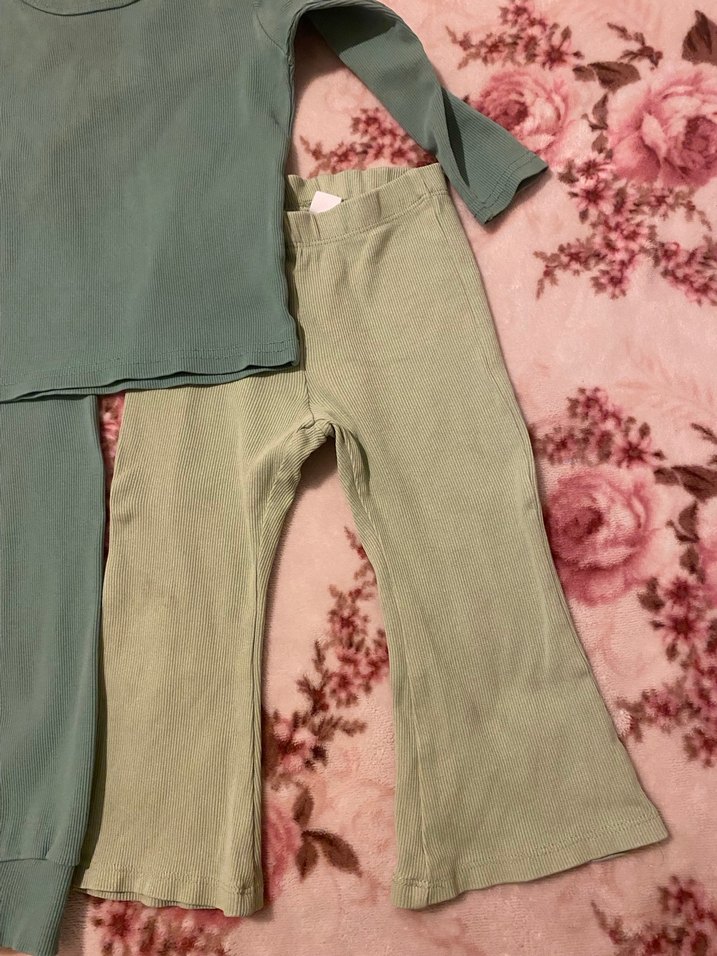 Bej Örgü çocuk Rahat Pantolon 2  3 yaşa uygundur - Görsel 5