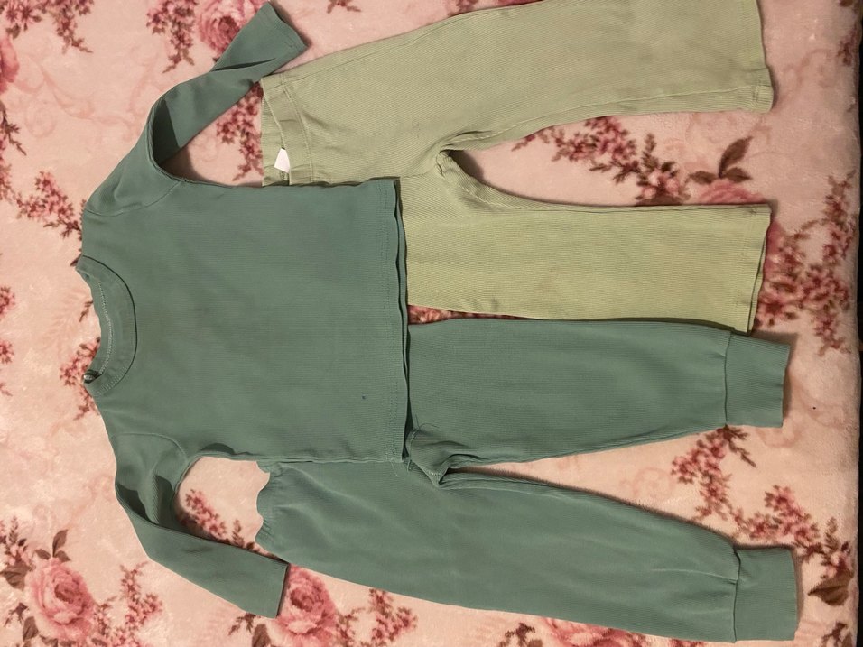 Bej Örgü çocuk Rahat Pantolon 2  3 yaşa uygundur - Görsel 3