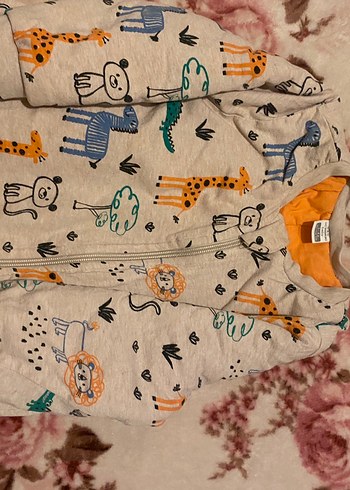 Renkli Uzun Kollu Bebek Tulumu 3 4 yaşa uygun - Görsel 3