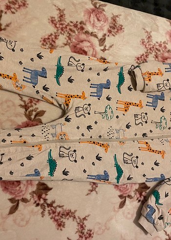 Renkli Uzun Kollu Bebek Tulumu 3 4 yaşa uygun - Görsel 2