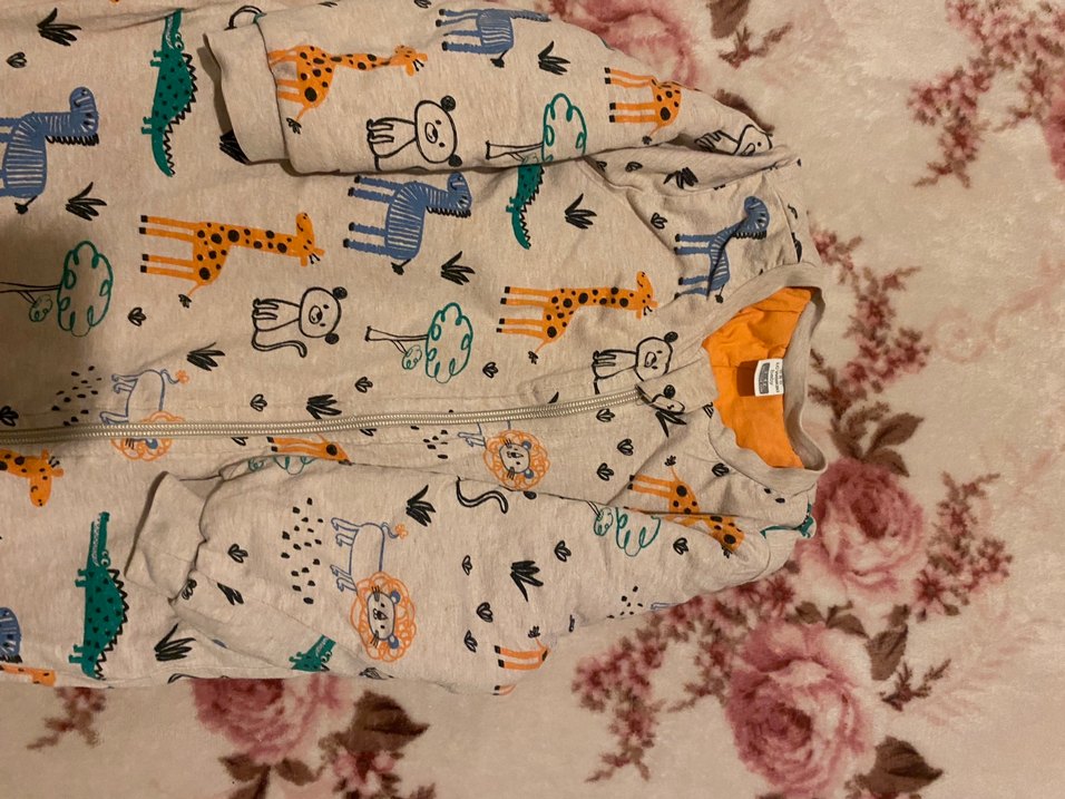 Renkli Uzun Kollu Bebek Tulumu 3 4 yaşa uygun - Görsel 3