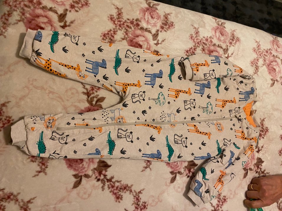 Renkli Uzun Kollu Bebek Tulumu 3 4 yaşa uygun - Görsel 2