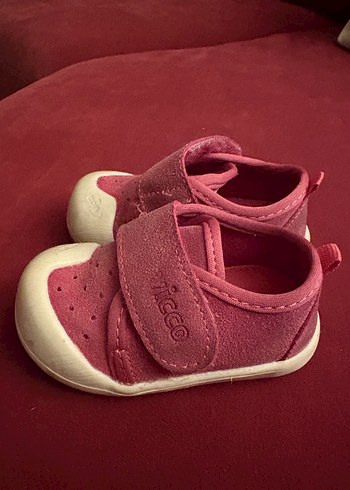 Kız Bebek Pembe Cırtlı İlk Adım Ayakkabısı - Görsel 2