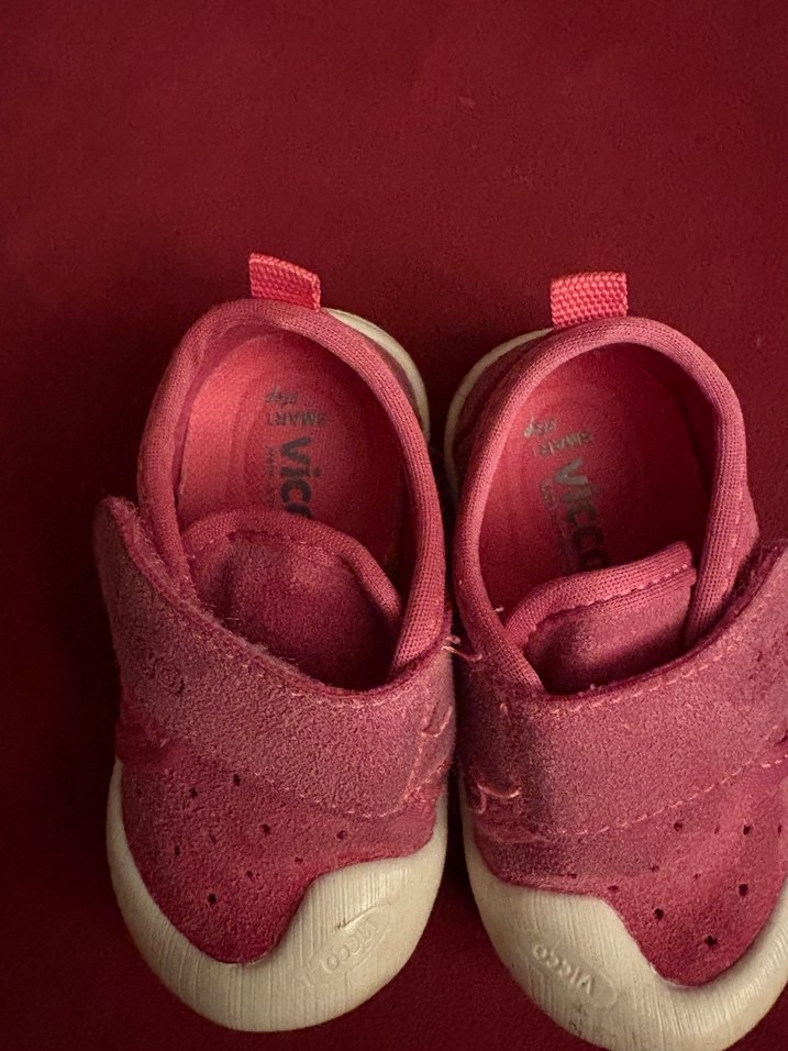 Kız Bebek Pembe Cırtlı İlk Adım Ayakkabısı - Görsel 5