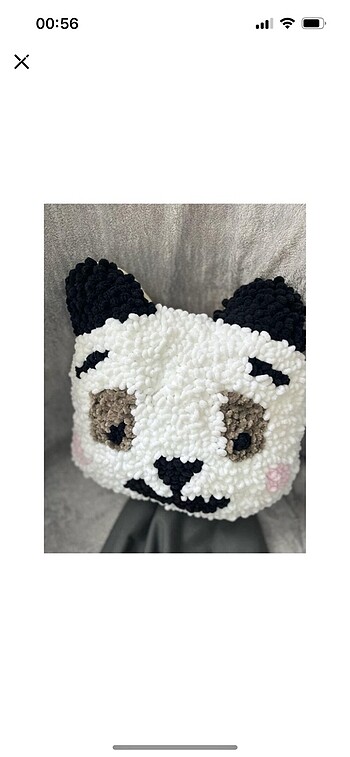 Panda Punch Yastık