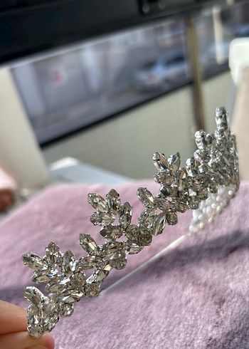 Taşlı Düğün Tacı - Görsel 10
