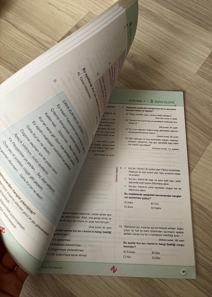 İşleyen zeka din beş sınıf - Görsel 2