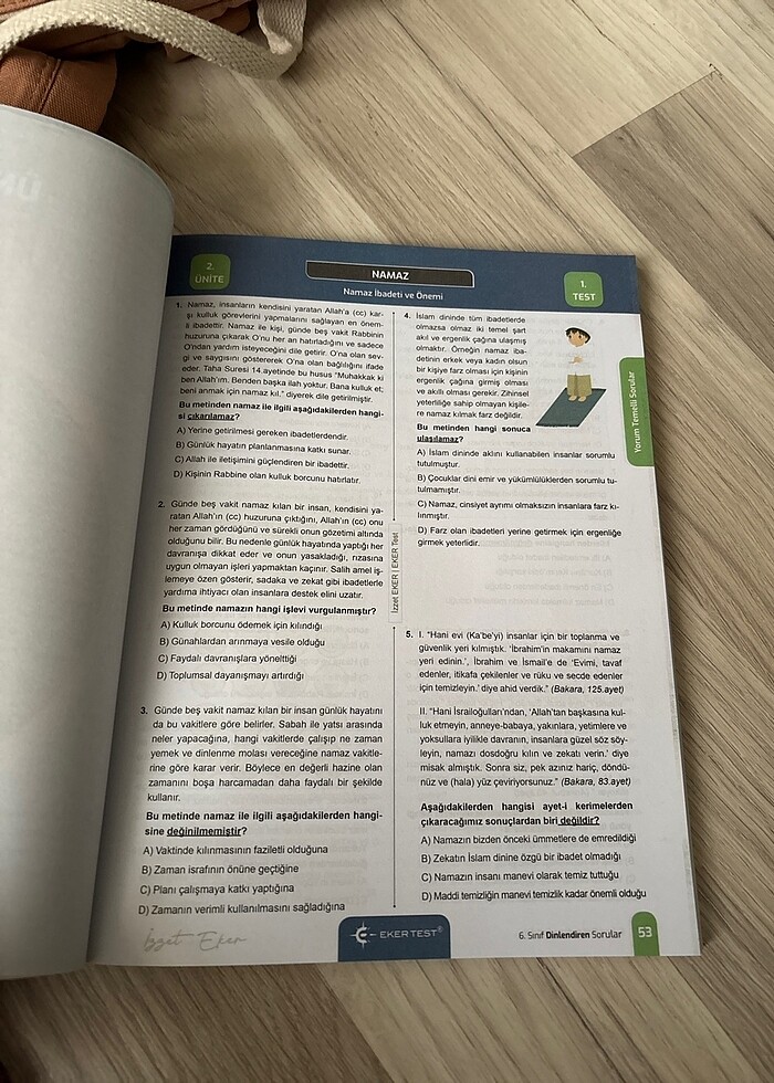 Dinlendiren soru b.ekertest6 - Görsel 2